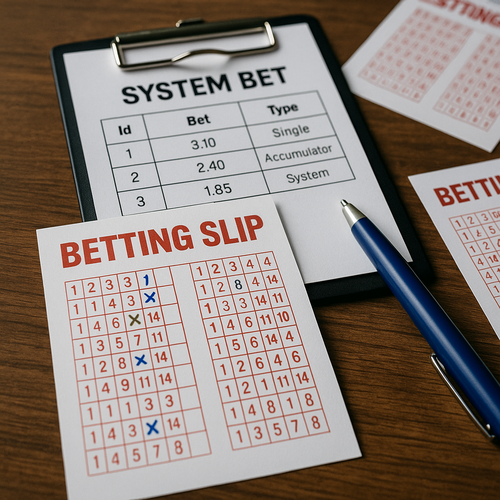Single, express, systèmes : formats de paris de base en betting