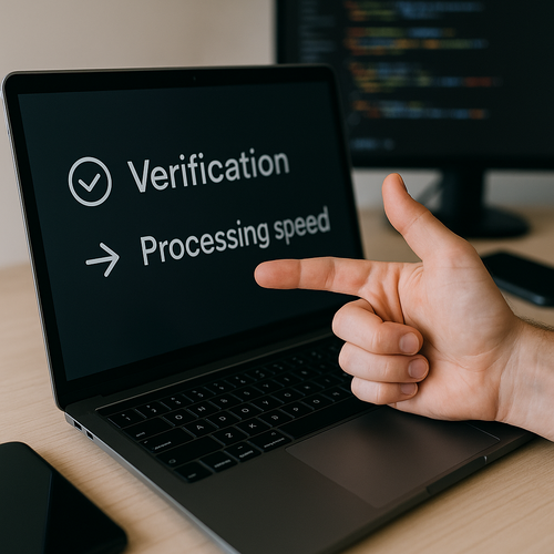 Verificação de pagamentos e taxa de processamento em plataforma de betting