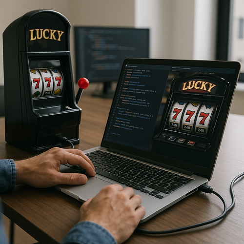 Connection of slot machines and providers