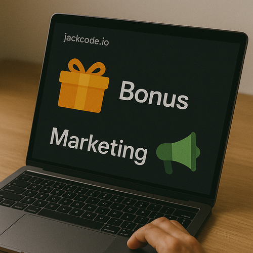 Bonuses and marketing