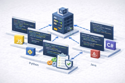Examples of API requests in popular programming languages